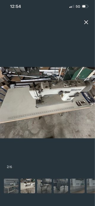 Máquinas de coser industriales Minerva