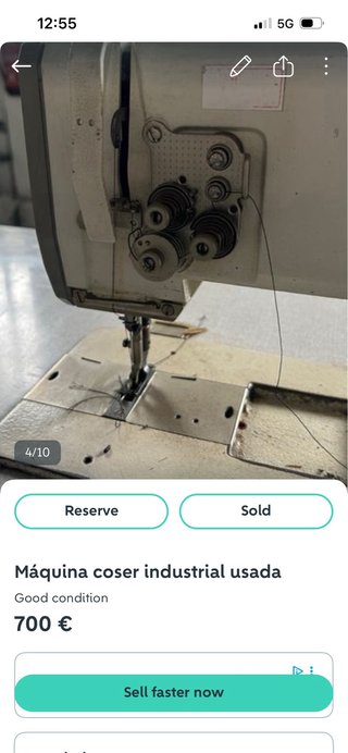Máquinas de coser industriales Minerva