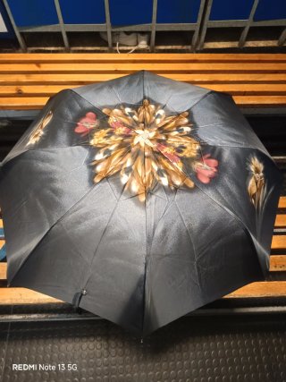 Paraguas Diseño Orquídea Antiguo