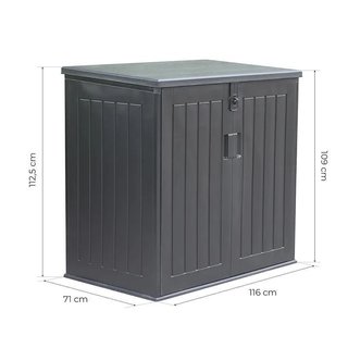 Arcón de Resina Gardiun Soften 775 L Gris NT775