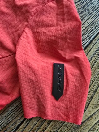 Q36.5 Maglia Pinstripe Rossa Taglia M