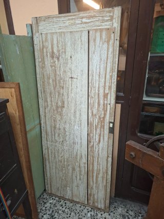 Espejo Antiguo Grande Marco de Madera.