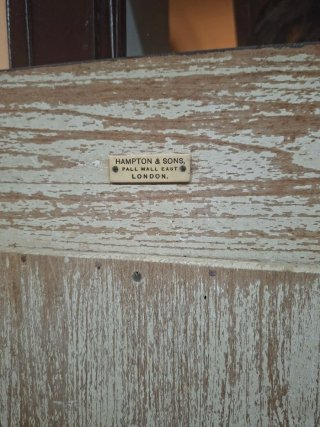 Espejo Antiguo Grande Marco de Madera.
