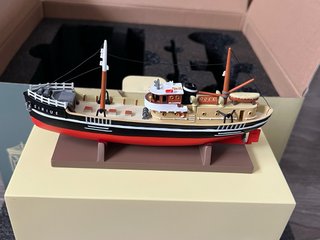 Figura Barco Tintín Sirius Limitada Moulinsart