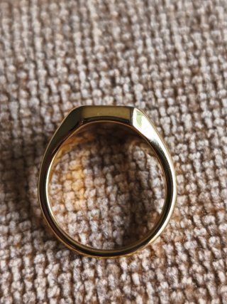 Anillo Chapado Oro 18k Rosa