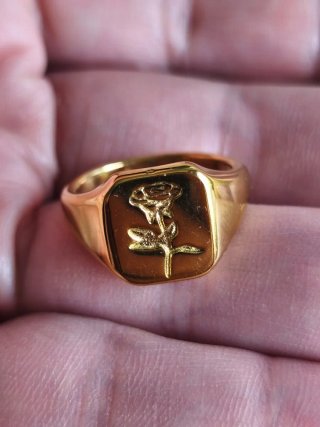 Anillo Chapado Oro 18k Rosa
