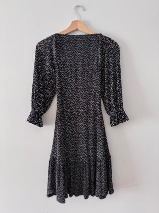 Vestido Mango lunares XS