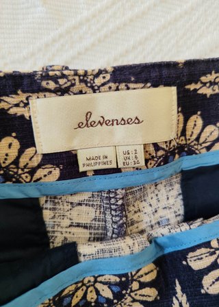 Shorts estampados de Anthropologie