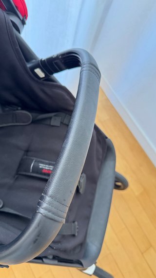 Bugaboo Fox 2 Silla de Paseo Roja/Negra