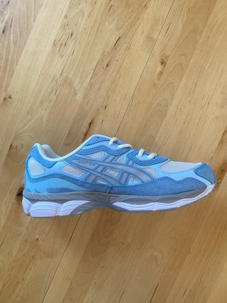 Zapatillas Asics gel nyc Streetwear Azul y Blanco