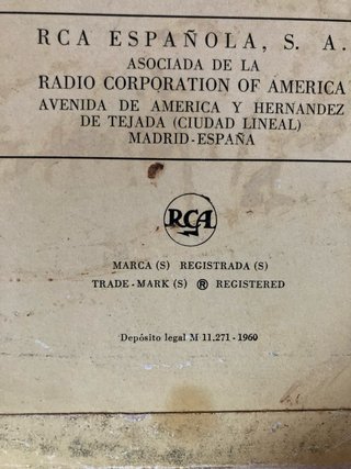 LP Brahms Sinfonía No. 4 Toscanini RCA