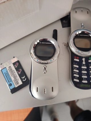 Motorola V70 Plata/Blanco
