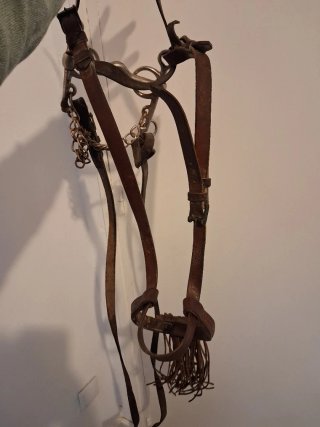 Bocado antiguo de caballo