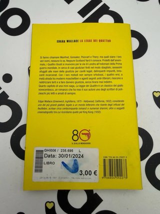La legge dei quattro libro
