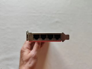 Tarjeta Red Intel 4 Puertos Gigabit PCIe