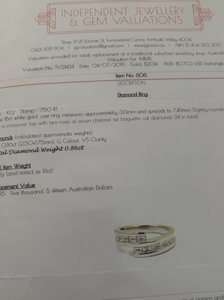 Anillo Oro 18kt Diamantes Naturales GVS