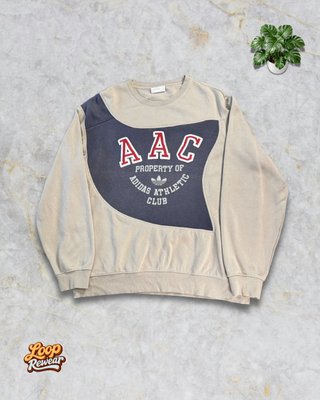 Sudadera Adidas Vintage Beige Talla XXL