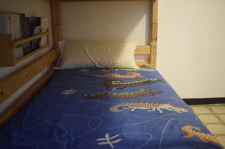 Litera FLEXA madera maciza + cama nido 90x190