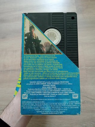 Trilogía Alien VHS (Alien, Aliens, Alien 3)