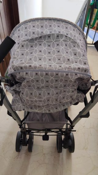 Silla de paseo gris Tuc Tuc