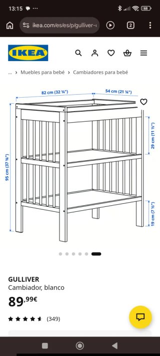 Cambiador Ikea