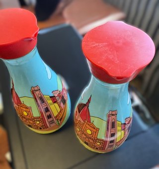 Set 2 Bottigliette Kikkoman Firenze 150 ml Nuove