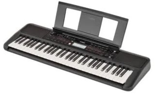 Teclado Yamaha con Soporte y Auriculares