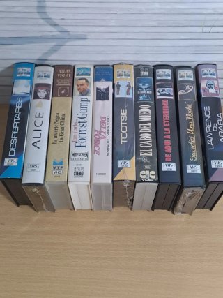 Lote 10 VHS Clásicos Cine