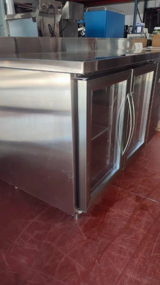 Mesa Refrigerada 2 Puertas Cristal Ocasión