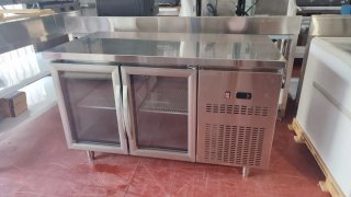 Mesa Refrigerada 2 Puertas Cristal Ocasión