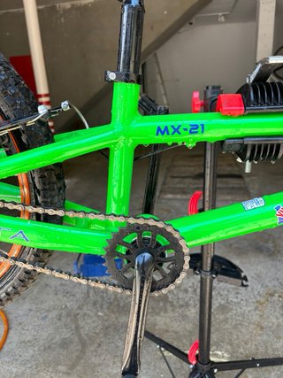 Bicicleta BMX Khota Verde Naranja