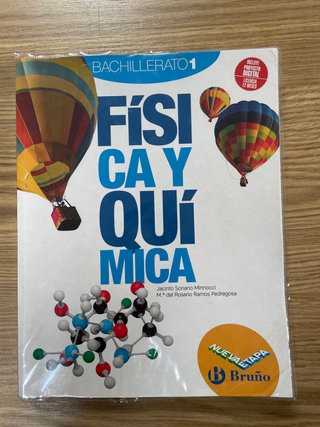 Física y Química 1 Bachillerato Nueva etapa Bruño