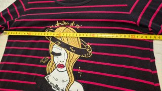 Vestido Aire Retro con bordado talla L