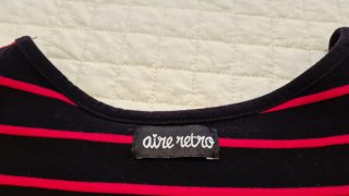 Vestido Aire Retro con bordado talla L