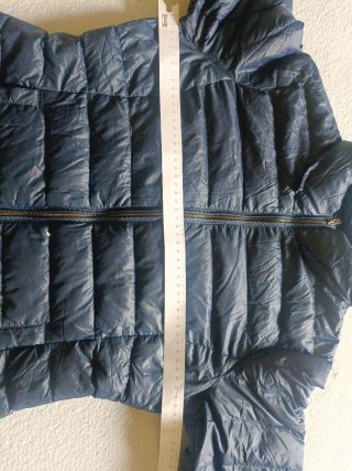 Plumas Mujer Ligero Azul Zara