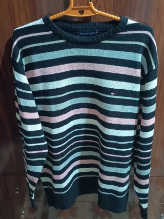 Jersey Tommy Hilfiger Rayas Multicolor Talla l