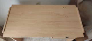 Escritorio madera color pino  99x49.5x75 cm