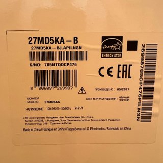 Monitor LG UltraFine 5K 27