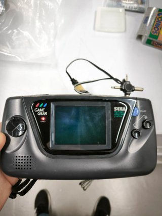 Consola Sega Game Gear Gris (fallo contraste)