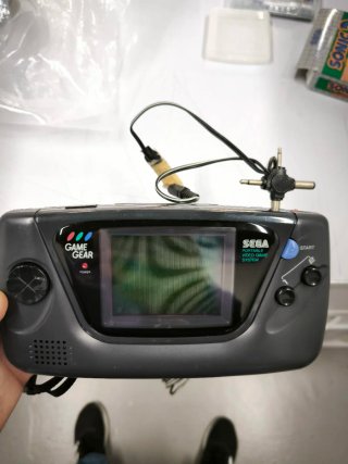 Consola Sega Game Gear Gris (fallo contraste)