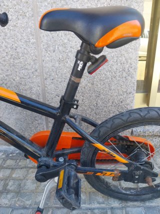 Bicicleta Infantil KTM Arancione/Nero