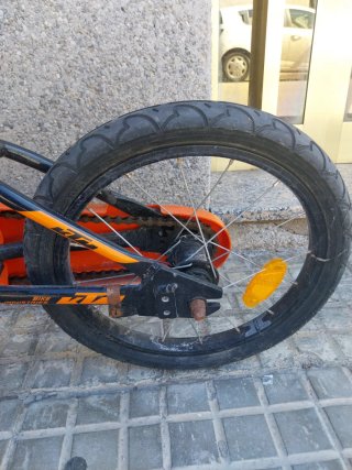 Bicicleta Infantil KTM Arancione/Nero