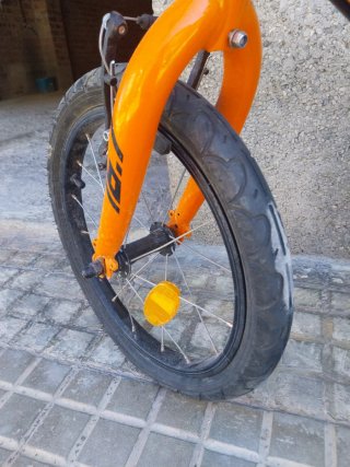 Bicicleta Infantil KTM Arancione/Nero