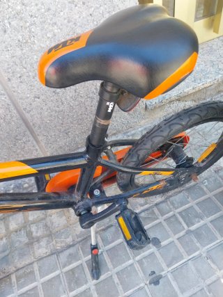 Bicicleta Infantil KTM Arancione/Nero