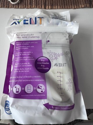 Bolsas para leche materna Philips Avent
