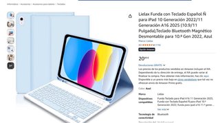 iPad 10ª Gen 64GB + Apple Pencil + Funda y teclado
