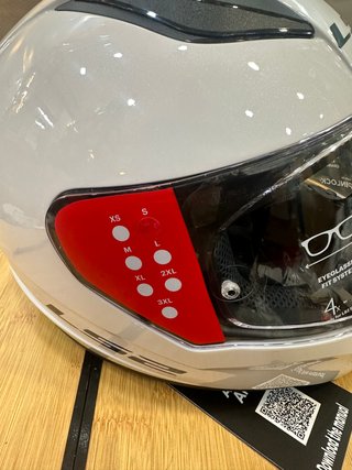 LS2, Casco Moto Integral RAPID II SOLID White, S