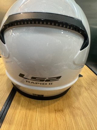 LS2, Casco Moto Integral RAPID II SOLID White, S