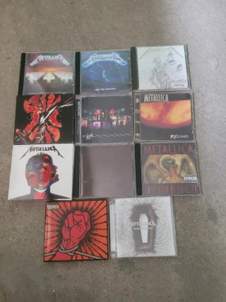 Coleção Metallica CDs - 10 Álbuns