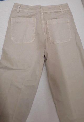 Pantalón Mango Beige Talla M